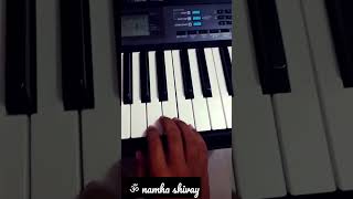 Om Namah Shivaya song on piano #shorts #trending #piano #pianolover #om