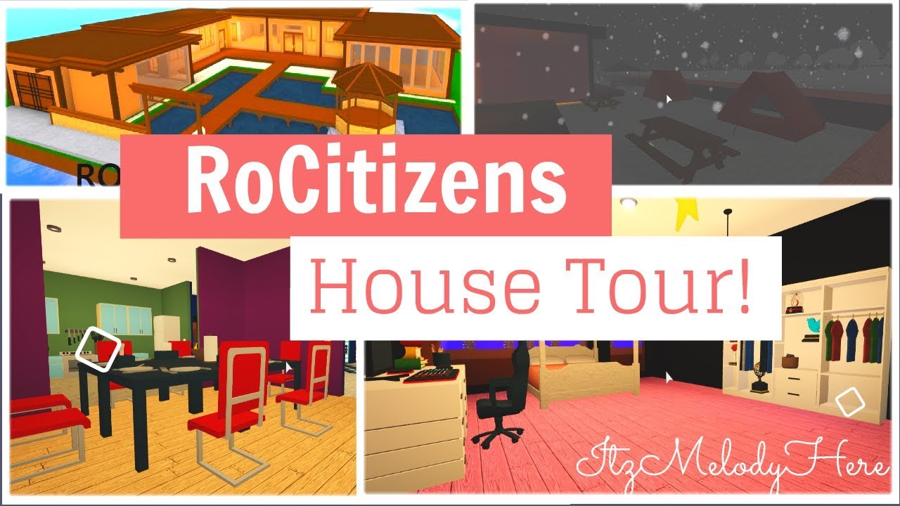 Rocitizens Modern Bungalow House Tour Itzmelodyhere Youtube - roblox rocitizens modern bungalow