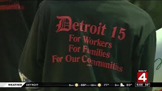 'Fight for $15' protest underway Labor Day