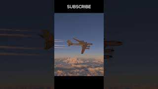 Tu 95 and Mig 25 #warthunder #warthundercinematic #warthundertanks #coldwar #planes #cinematic