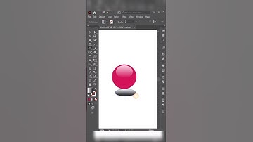 3D Circle Design In Illustrator #shorts #illustrator