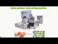 Full automatic onion peeling peeler skin removing machine tail and root ends cutting cutter machine