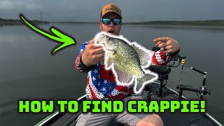 HOW TO FIND POST SPAWN CRAPPIE!