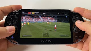 Fifa15 Ps Vita Handheld Gameplay Youtube