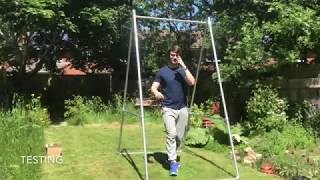 How to: Cheap and Easy Outdoor Pullup Bar with Scaffolding | DIY Pullup Bar