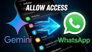 How to Allow Google Gemini App to Access WhatsApp Messages | Gemini AI WhatsApp Integration Guide AI screenshot 1