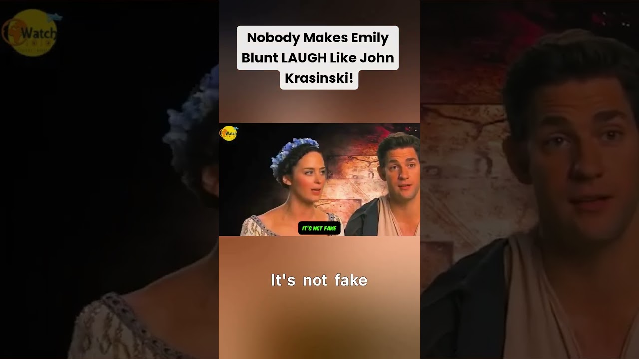 British Accent Showdown  Emily Blunt vs  John Krasinski #funny #comedy #memes