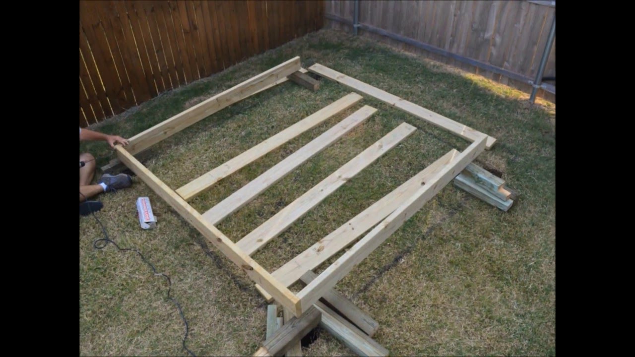 How to Build a Foundation For a Rubbermaid Storage Shed