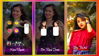 Emoji Volume Bar Photo Shake Effect Reels Video Editing In Kinemaster | Kinemaster Editing Tutorial screenshot 4