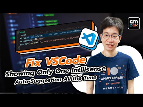 Fix VSCode Showing Only One Intllisense Auto-Suggestion All the Time