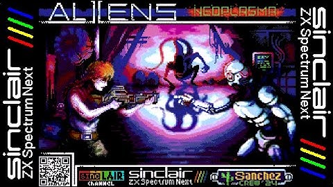 ALIENS NEOPLASMA II (2024) ZX Spectrum Next