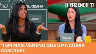 A Fazenda 17 Carol Diz Que Rayane Tem Mais Veneno Que Uma Cobra Cascavel