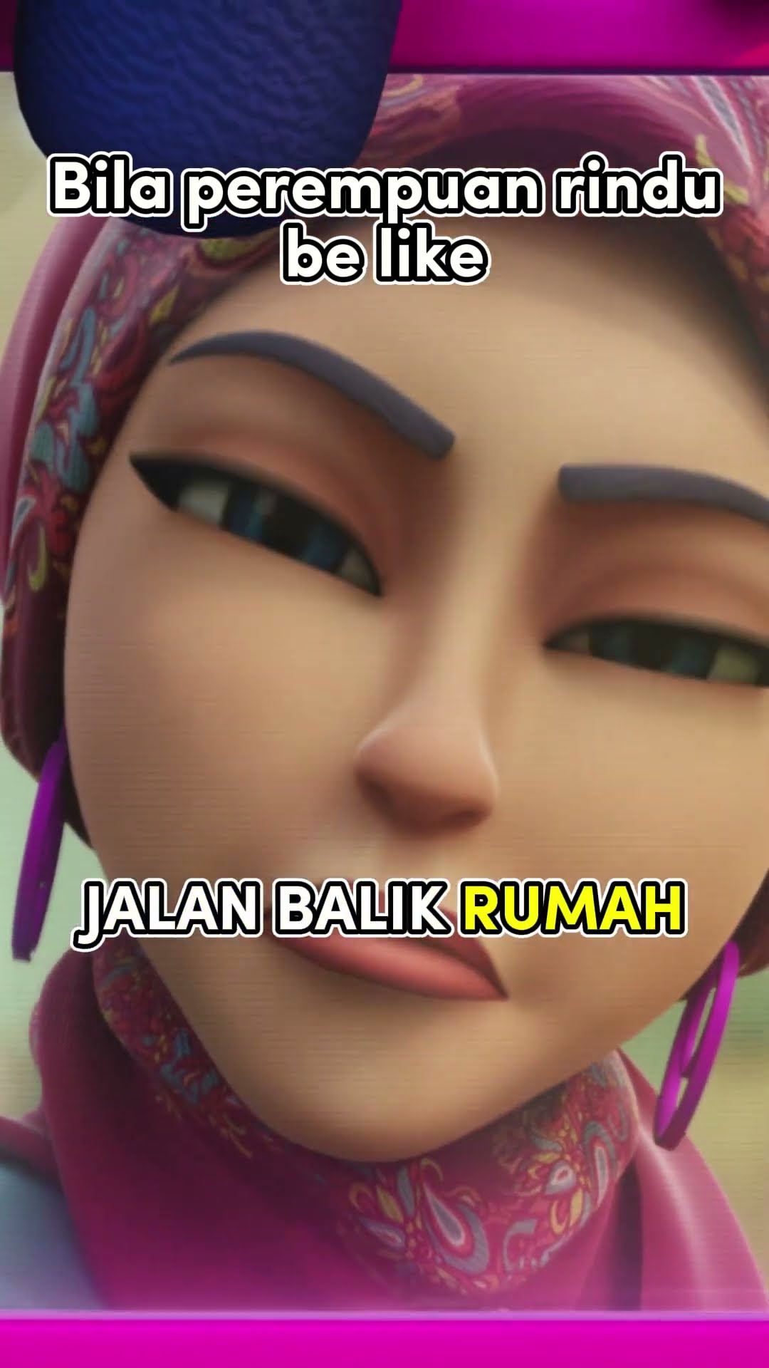 Perempuan rindu macam ni eh? ?