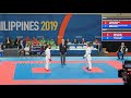 Coki (IND) Vs Khamsi Tippawan (THA) Semi FINAL Sea Games 2019 Kumite -55 Kg Female