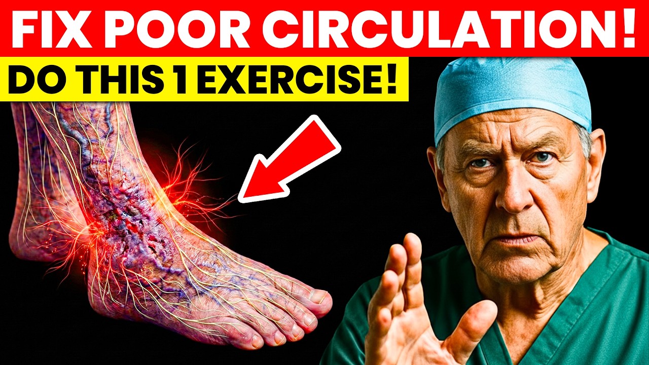 Surgeon WARNS: Poor Leg Circulation Is Getting Worse After 60! — Do THIS 1 Exercise!