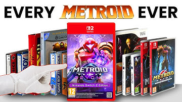 Unboxing Every Metroid Ever (1986-2025 Evolution)