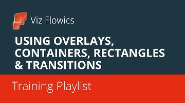Viz Flowics - Using Overlays, Containers, Rectangles & Transitions