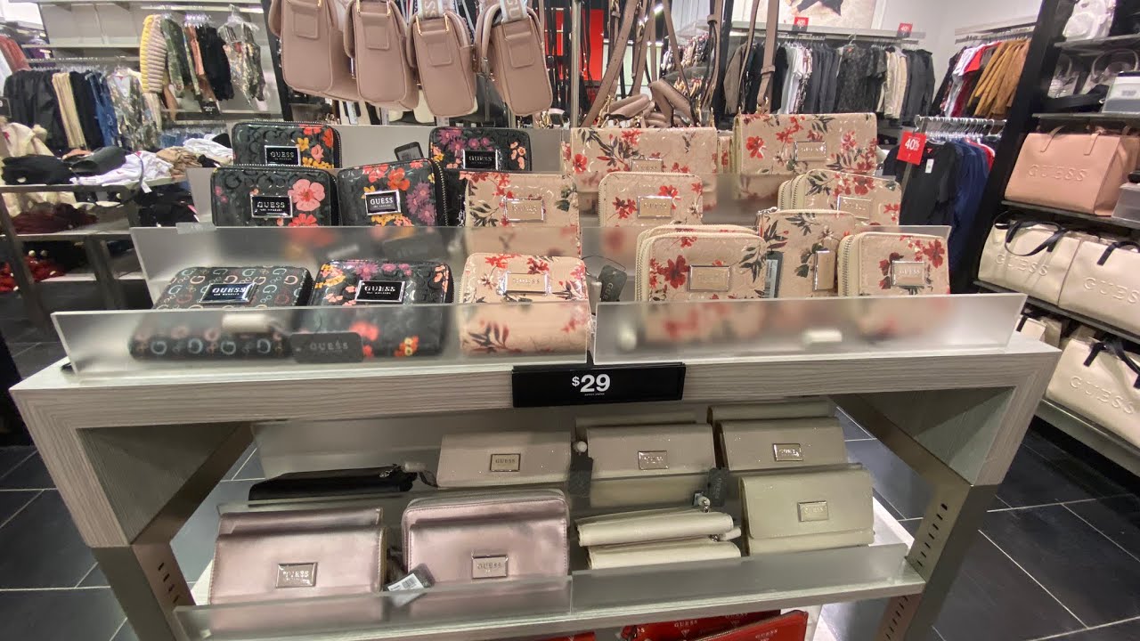 GUESS FACTORY OUTLET SALE 50 OFF HANDBAGS CLOTHING SHOP WITH ME 