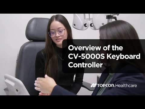 Topcon CV-5000 Digital Phoropter w/ KB-50s Control Box, PS-Unit - Used 13 YouTube video thumbnail