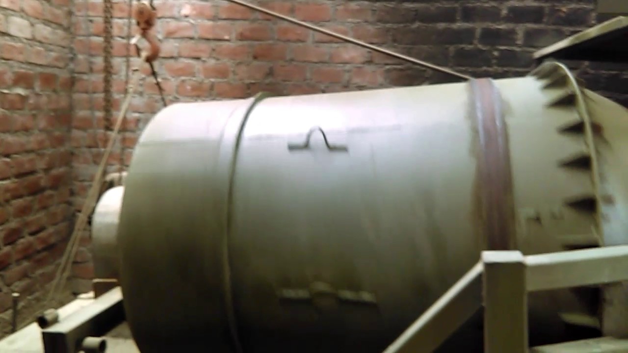 Horno rotativo basculante capacidad en 1200 kg de aluminio,Zinc,zamak,plomo  - YouTube
