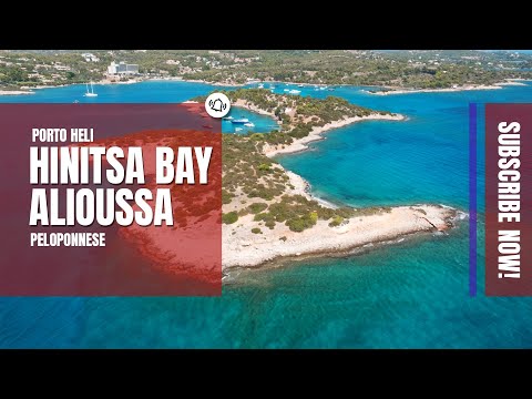 Hinitsa bay - Ancient Alioussa #drone #aerialfootage #djimavic3cine