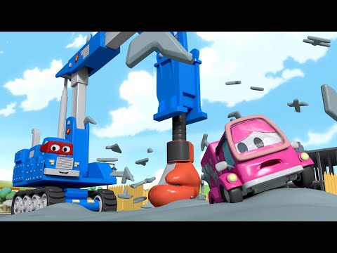 Thumbnail for Supernáklaďák Karel ve Městě Aut 🚚 ⍟ Sbíječka - Dětské animáky