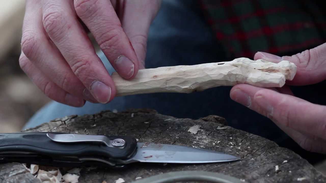 Making a Wooden Knife-Scabbard - YouTube