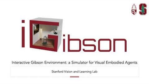 iGibson: the Interactive Gibson Environment (with audio)