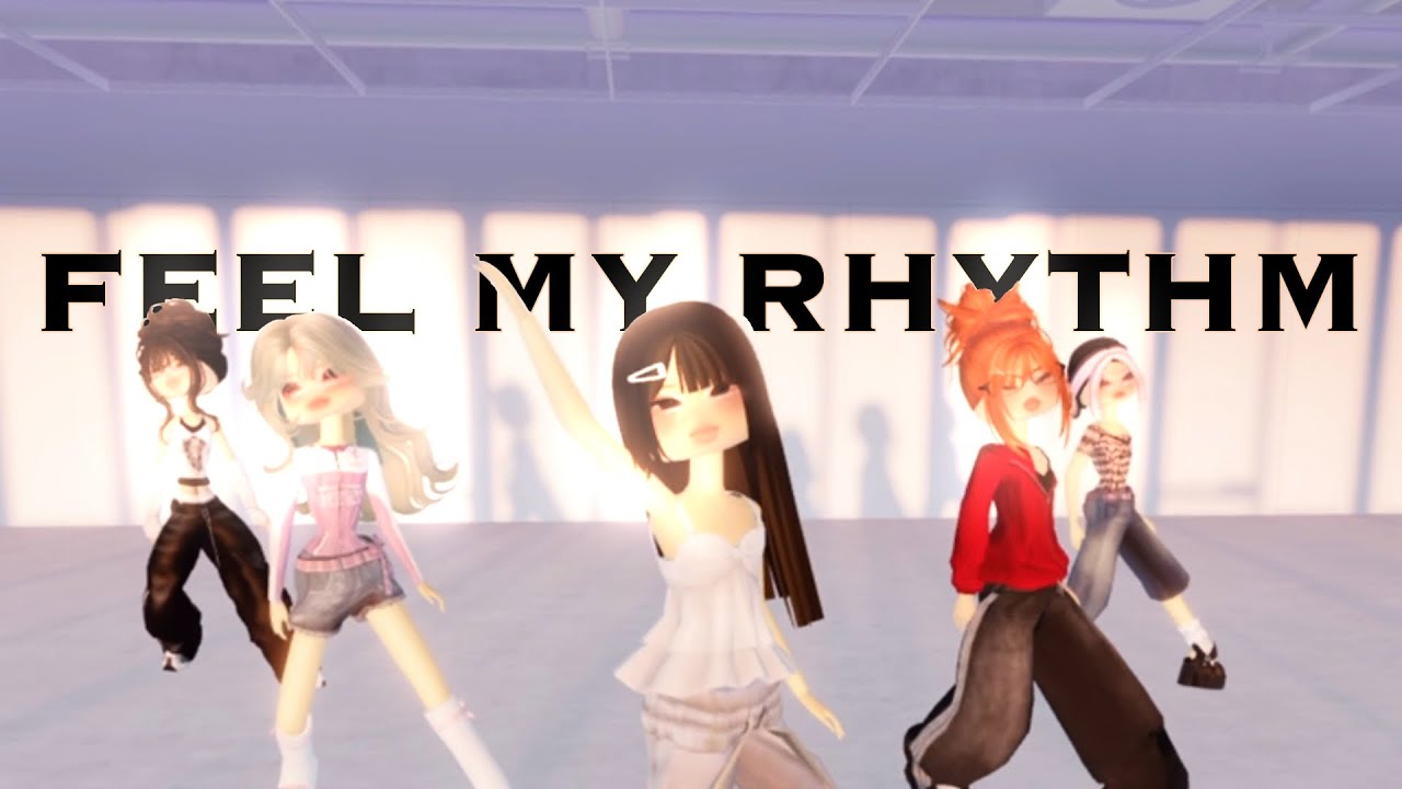 `FEEL MY RHYTHM` — PIXIE, WONDERLAND, JENNIE, HEARTOFFICIAL, KCON [4K] ROBLOX K-POP KUV | COLLAB