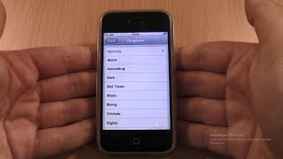 iPhone 2G (1st generation)  All Stock Ringtones