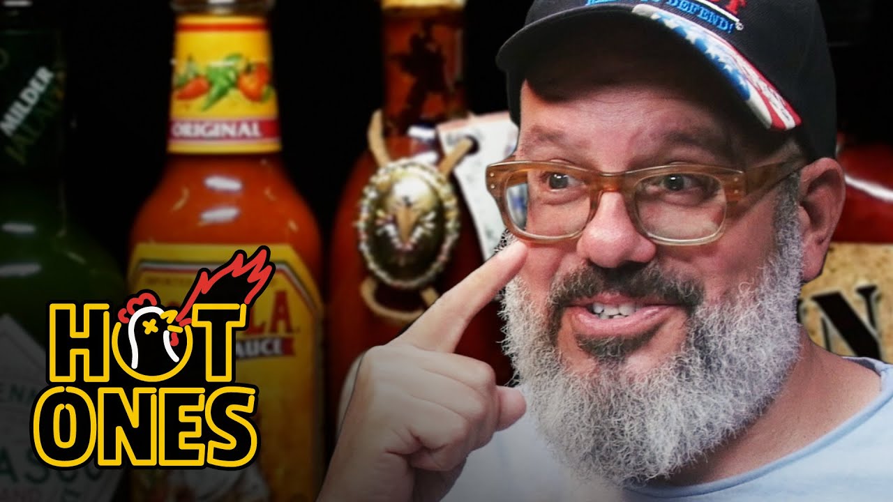 David Cross Embraces the Extremes of Spicy Wings | Hot Ones | First We Feast