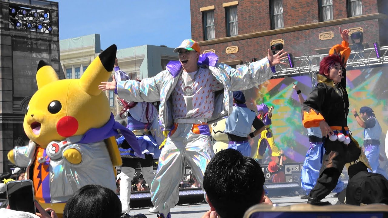 USJ ポケモン・アンストッパブル・ハロウィーン・パーティ 「4K」  :「進化してる～！元気出る～～！」2025/9/6 9時55分の回