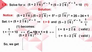 Famous SOLVING EXPONENTIAL EQUATIONS BY USING SUBSTITUTION - PART 1 Profile