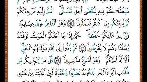 ختمة مصحف التجويد برواية قالون الصفحة رقم  135