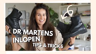 Manier Tirannie bidden DR MARTENS INLOPEN - TIPS & TRICKS! - YouTube