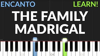 The Family Madrigal - Encanto (Disney) | EASY / MEDIUM Piano Tutorial