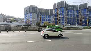 서울 버스 4318 이수역~고속터미널 Seoul Bus 4318 Isu Station to Express Terminal  [ 자연, 여행, 힐링, 치유 ]