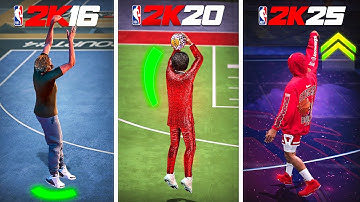 Using The BEST Jumpshot From EVERY 2K...