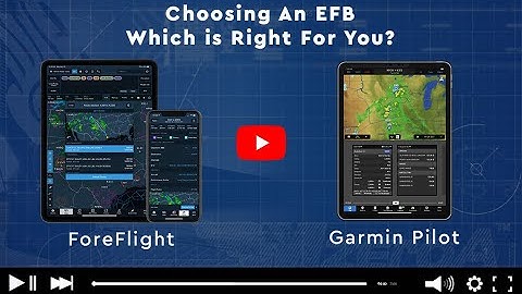 Aug 22 Choosing an EFB