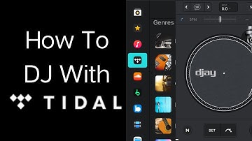 How to DJ with Tidal | Djay Pro Streaming Tutotial