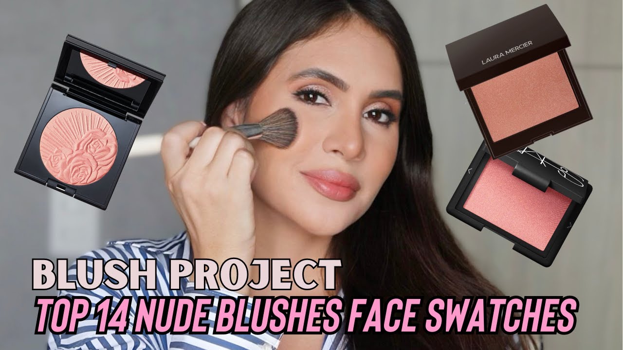 ЛУЧШИЕ НЮДОВЫЕ РУМЯНА В МОЕЙ КОЛЛЕКЦИИ: СВОТЧИ НА ЛИЦЕ И ВАРИАНТЫ НА МОЕЙ СВЕЛОВАТОЙ КОЖЕ #румяна