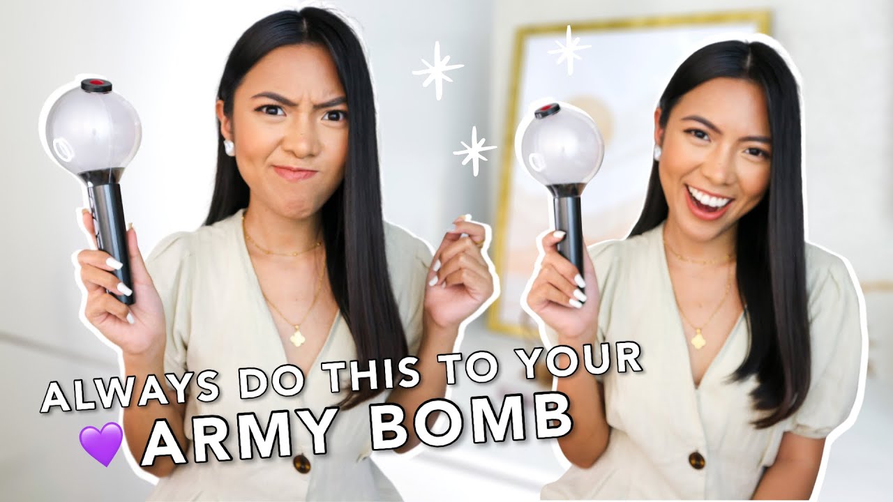 What You Need To Know About ARMY BOMB | How to Connect BTS Lightstick Map of the Soul SE to Phone ✨