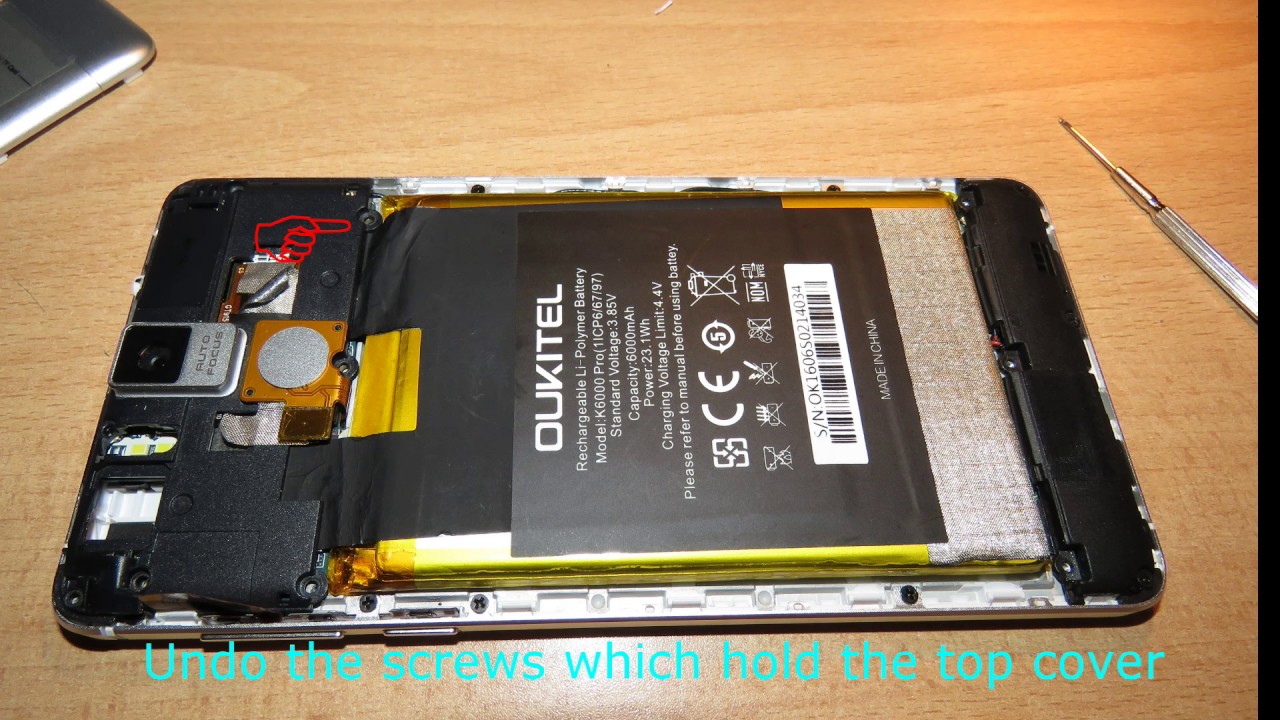 Nuova Batteria Originale Ad Alta Capacà 6000mAh Oukel - Foto 10