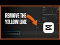 How to Remove the Yellow Line on Timeline in CapCut PC | Turn Off Preview Axis