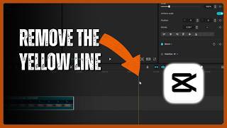 How to Remove the Yellow Line on Timeline in CapCut PC | Turn Off Preview Axis