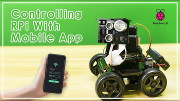 How to use a mobile app to control a Raspberry Pi robot