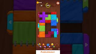 Wood Color Jam level 594 595 596 logic puzzle game