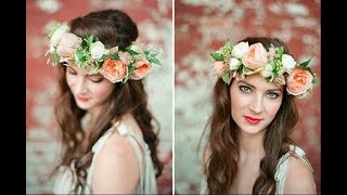 Flower Crown Ideas to Complete Your Wedding Hairstyle screenshot 4