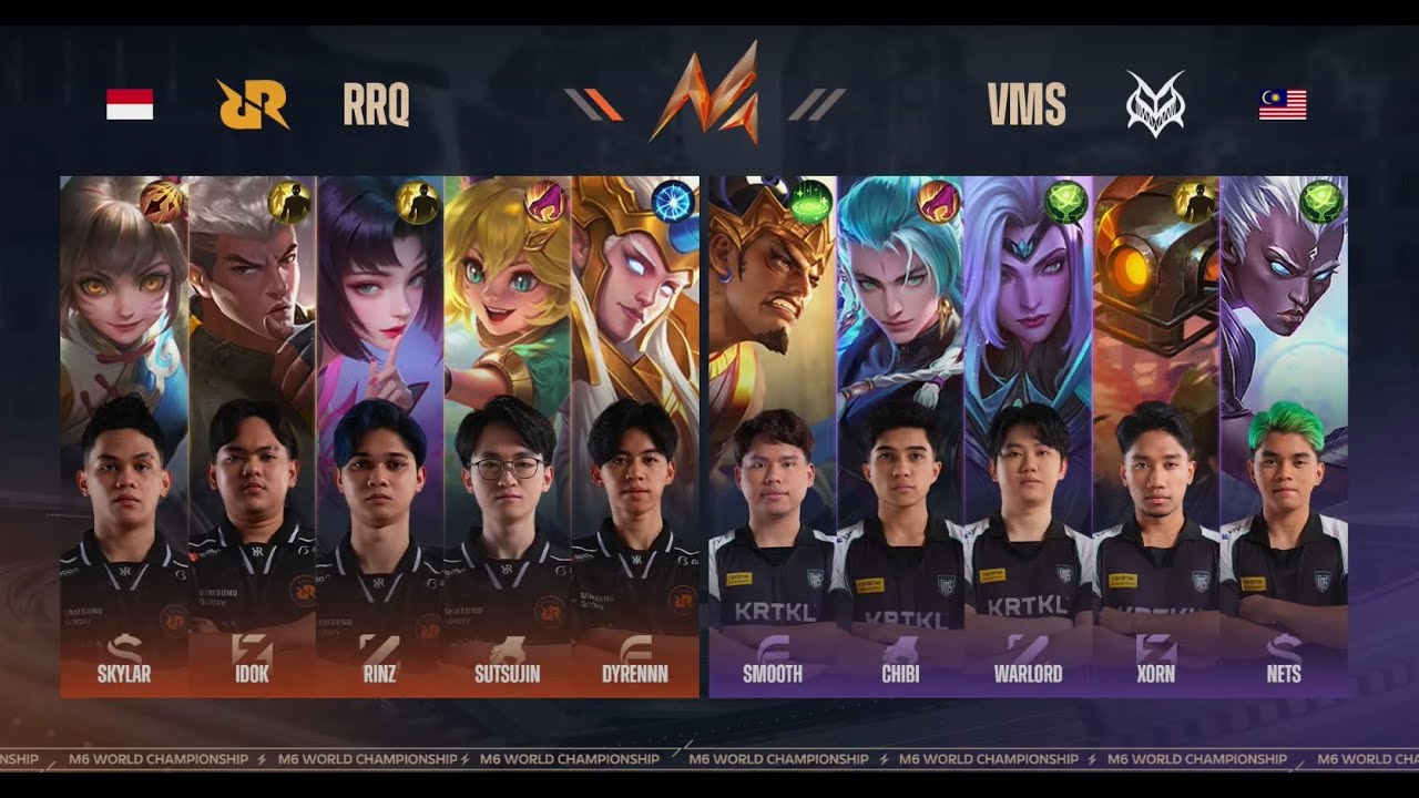 RRQ VS VMS GAME 2 - META PAUSE KEMBALI DI M6 - YouTube