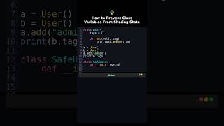 How to Prevent Class Variables From Sharing State #sharedstate